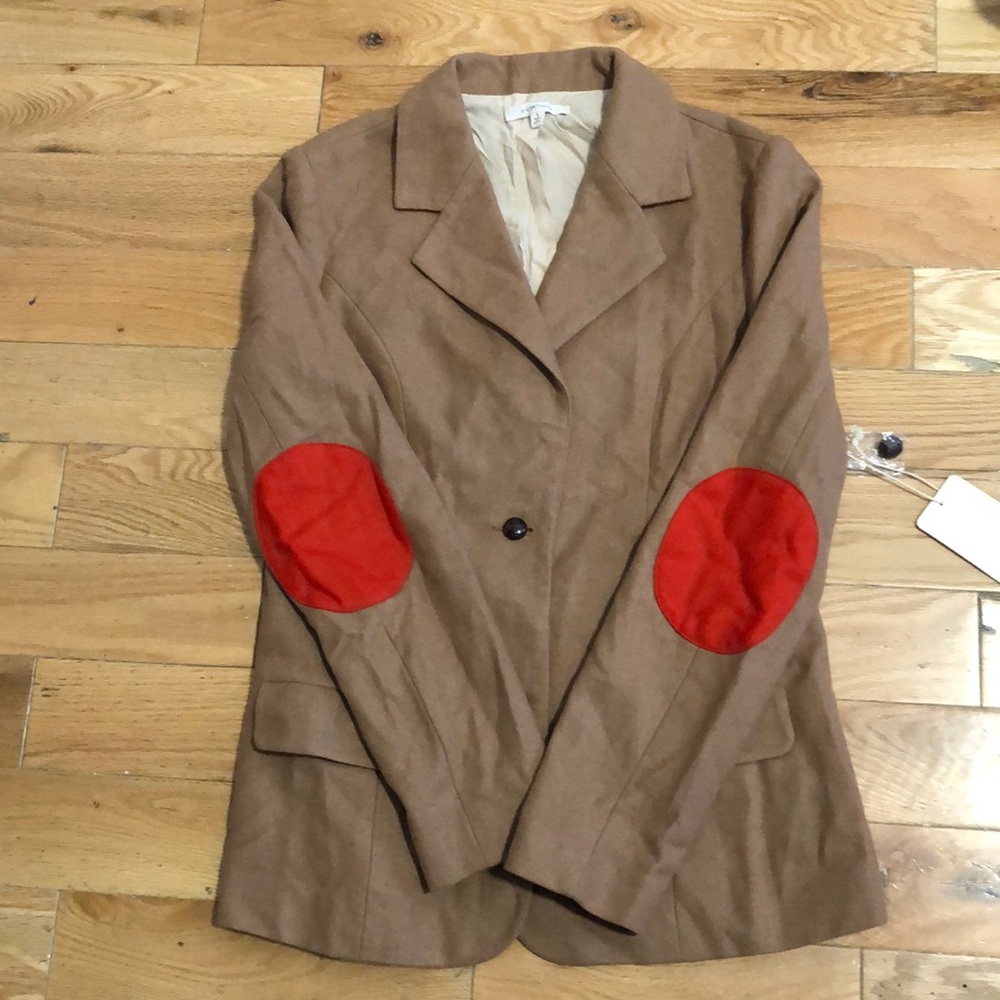 Camel blazer - size S